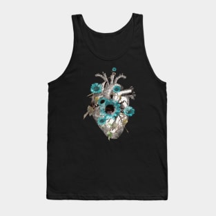 Floral heart 26 Tank Top